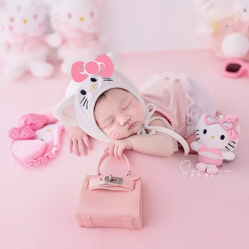 Hello Kitty Theme Set - Newborn Photography Props - Image 3